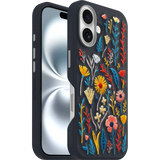 iPhone 16 Symmetry Series Cactus Leather Embroidery Case